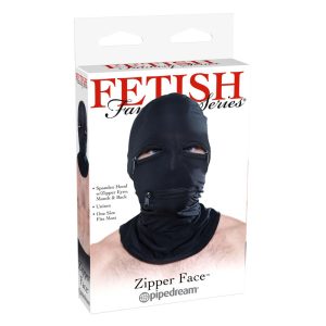 Zipper Face Hood Mask