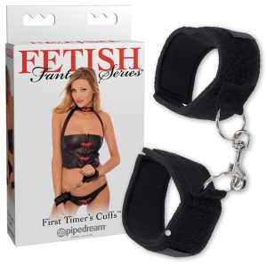Fetish Fantasy First Timer Cuffs Black
