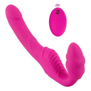 Vibrating Strapless Strap-on 2