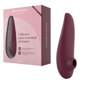 Womanizer Classic 2 Clitoral Stimulator, Red