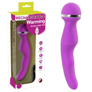 Vibrator and Massage Wand in One with a Warming Function
