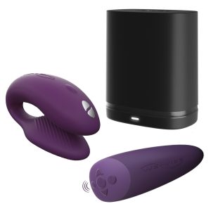 We-Vibe Chorus Remote Control Couples Purple Vibrator