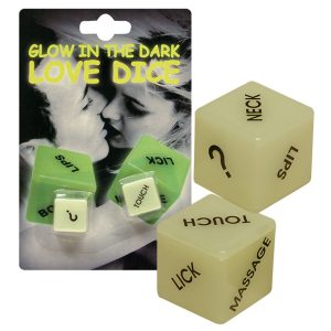 Dice "Glow-in-the-dark"