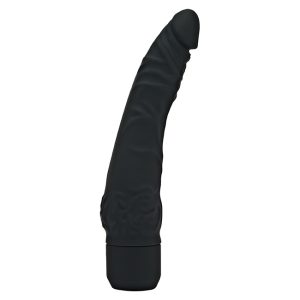 Slicone Classic Slim Vibrator Black