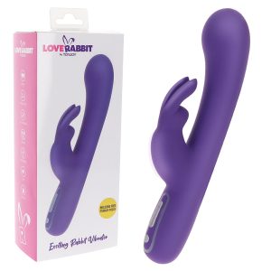 Exciting Rechargeable Rabbit Vibrator Purple