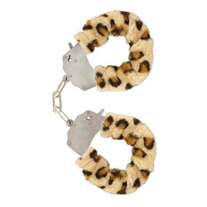 Furry Fun Cuffs Leopard Plush