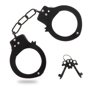 Metal Handcuffs Black
