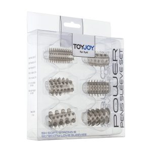 Power Penis Sleeve Set Clear