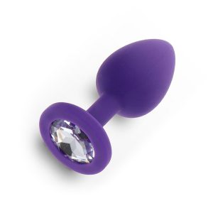 Diamond Booty Jewel Small 7 cm Purple