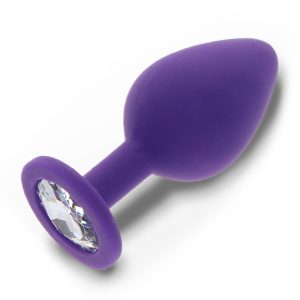 Diamond Booty Jewel Large 9 cm Purple