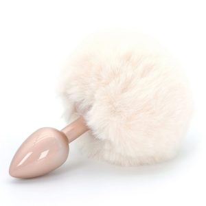 Enchanting Bunnytail Buttplug White