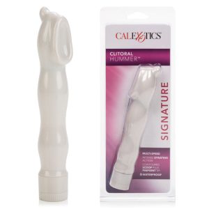 Clitoral Hummer Vibrator White