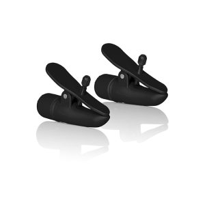 Vibrating Nipple Clamps Black