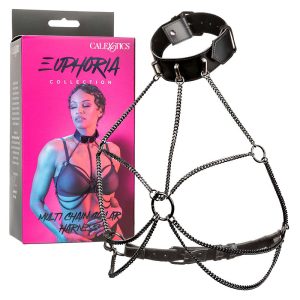 Euphoria Collection Multi Chain Collar Harness