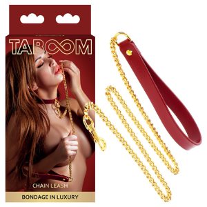 Chain Leash Red