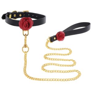 TABOOM Wild Roses Collar & Leash