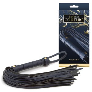 Bondage Couture Blue Flogger