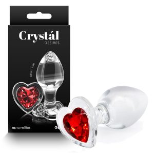 Crystal Desires Red Heart Medium