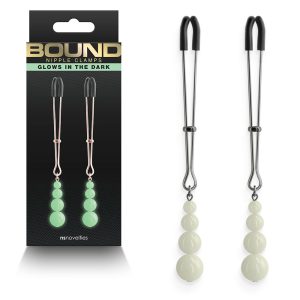 Bound Adjustable Nipple Clamps Silver