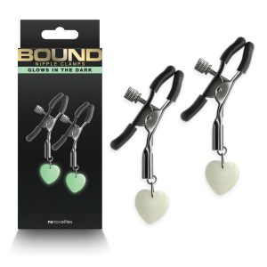 Bound Adjustable Nipple Clamps Hearth Silver