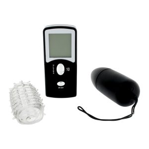 Touch Remote Egg With Sleeve Black