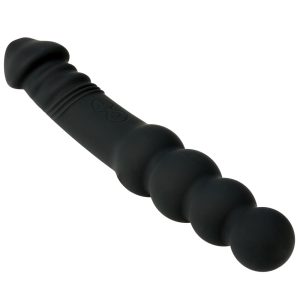 Dual Sided Anal Vibrator Black