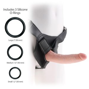 Strap-On Harness 7 Inch Realistic Cock Skin