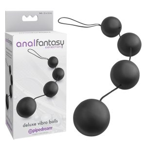Deluxe Vibro Balls Black