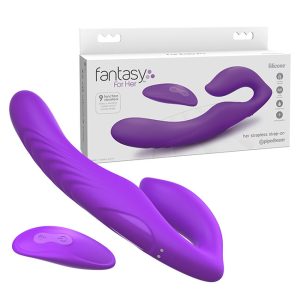 Her Strapless Strap-On Purple