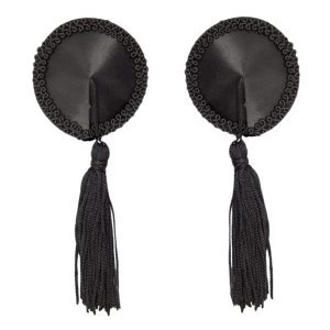 Satin Nipple Covers with Tassel