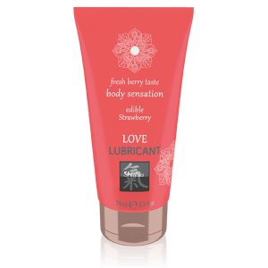 Love Lubricant Edible Strawberry 75 ml