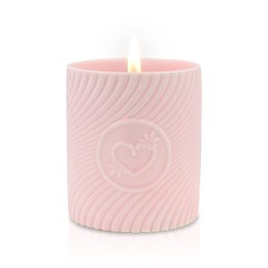 Pink Massage Candle 250 gram Litchi Martini