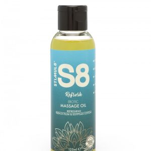 S8 French Plum & Egyptian Cotton Massage Oil 125ml
