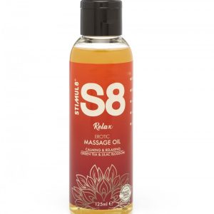 S8 Green Tea & Lilac Blossom Massage Oil 125ml