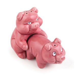 Summer Fun Naughty Piggies Salt & Pepper Set