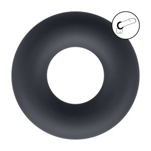 Liquid Silicone Cockring L Black
