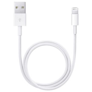 0.5m Genuine Apple USB-A to Lightning Cable White