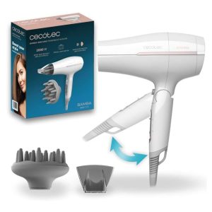 Cecotec IoniCare Power&Go Heaven Foldable Travel Hair Dryer. 2000W, 2 Temperatures, 2 Speeds