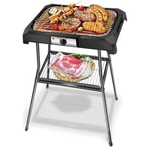 Aigostar lavapro electric grill BBQ stand smokeless non-stick 2000W