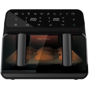 Cecotec Cecofry Advance 9000, 9L 2200 W, Movable Divider, Dual Temperature of 80-200 &deg;C
