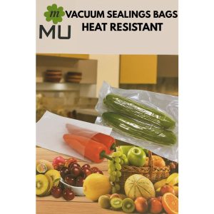 MU Heat-Resistant Vacuum Sealing Bags 20*25cm 30pcs