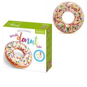 Sprinkle Donut Inflatable Pool Swim Tube