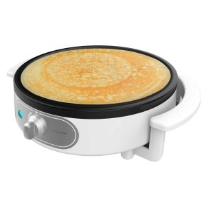 Cecotec Crepera Fun Creepy, 1200 W power, non-stick coating, spacer roller and spatula, adjustable power, indicator light, 30.5 cm diameter