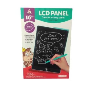 16 Inch LCD writing tablet  with stylus, erasable doodle board drawing pad for kids