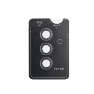 PROTECTOR 9H camera cover + applicator for SAMSUNG S24 black