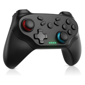 TURPOW Wireless Controller, Compatible with S-witch/Lite/OLED, Supports Gyro Axis and Dual Vibration