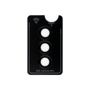 PROTECTOR 9H camera cover + applicator for SAMSUNG S25 black
