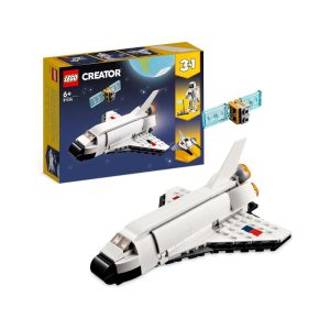 LEGO 31134 Creator 3-in-1 Spaceshuttle Toy for Astronaut to Spaceship