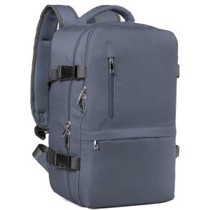 Hayayu Cabin Bag for Ryanair Underseat Travel Carry-on Backpack, Grey