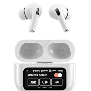 A9 PRO Wireless Waterproof Earbuds LED Touch Screen Noise Cancelling